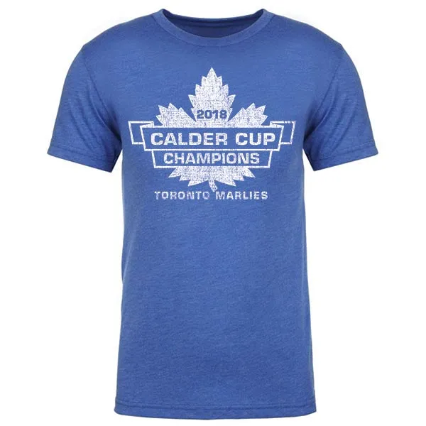 108 Stitches Toronto Marlies 2018 Calder Cup Champions Adult T-Shirt