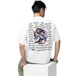 Aerosmith Oversized T shirt - Song Story