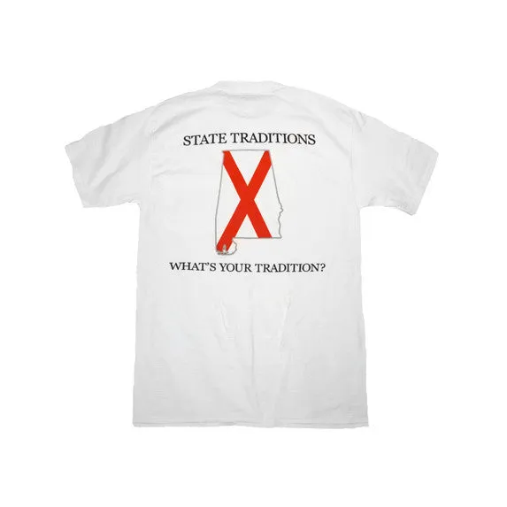 Alabama Traditional T-Shirt White