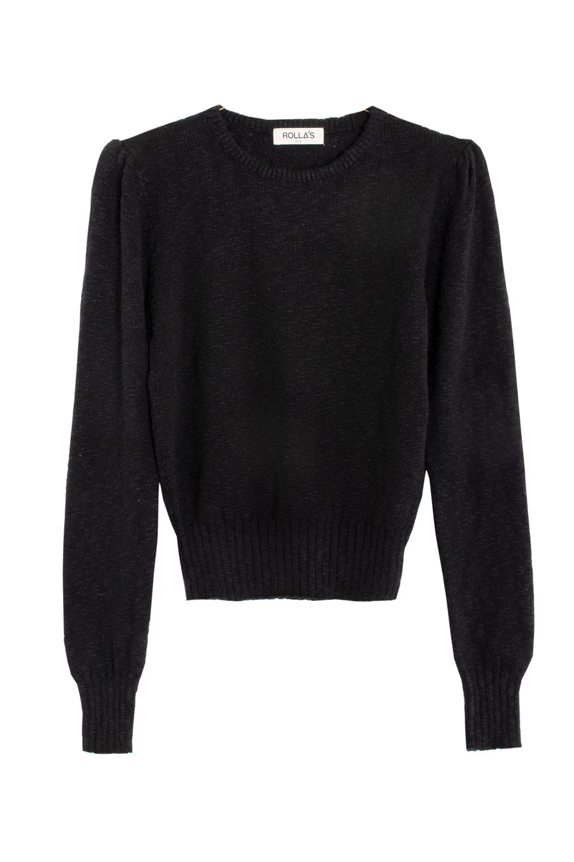 Black Prairie Knit Top