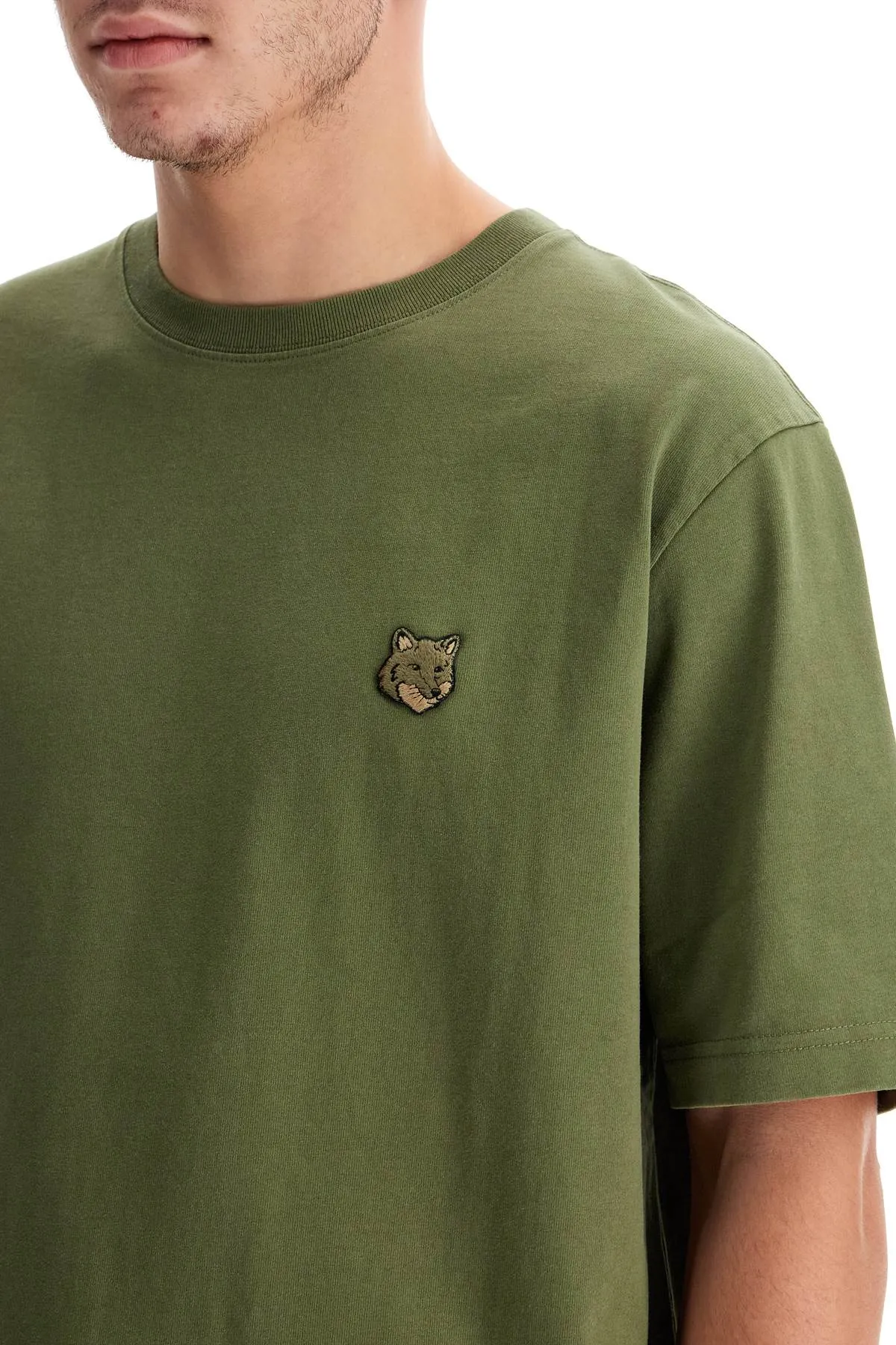 bold fox head t-shirt