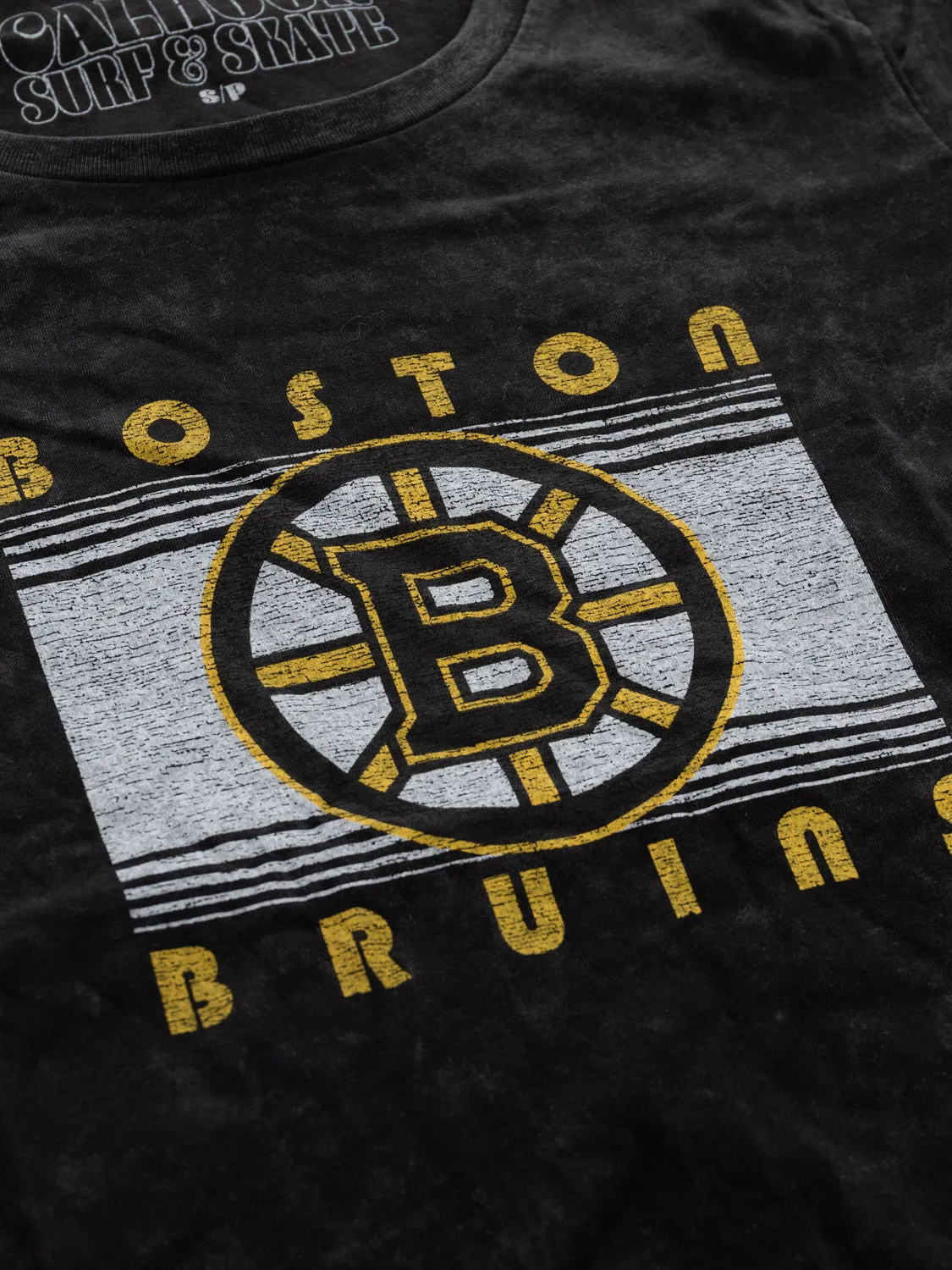 Boston Bruins Women's Acid Wash T-Shirt