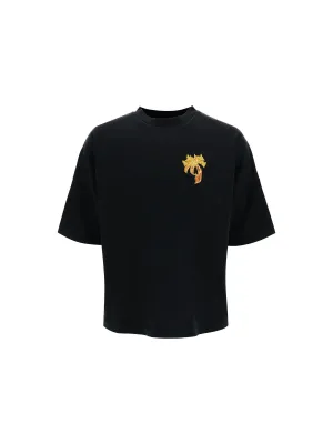Burning Palm Graphic T-Shirt