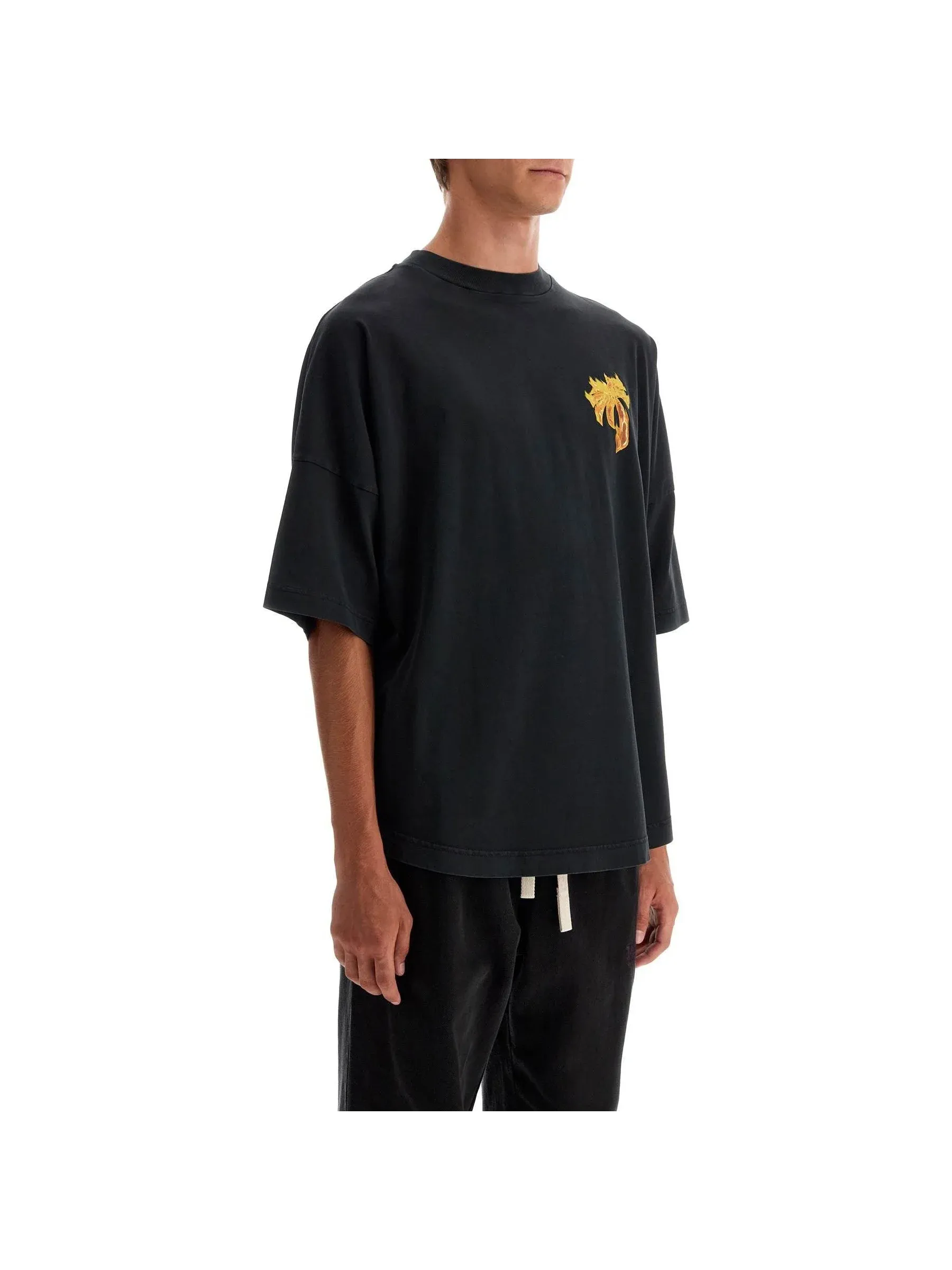Burning Palm Graphic T-Shirt