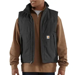 Carhartt Men's Black Quick Duck Jefferson Vest