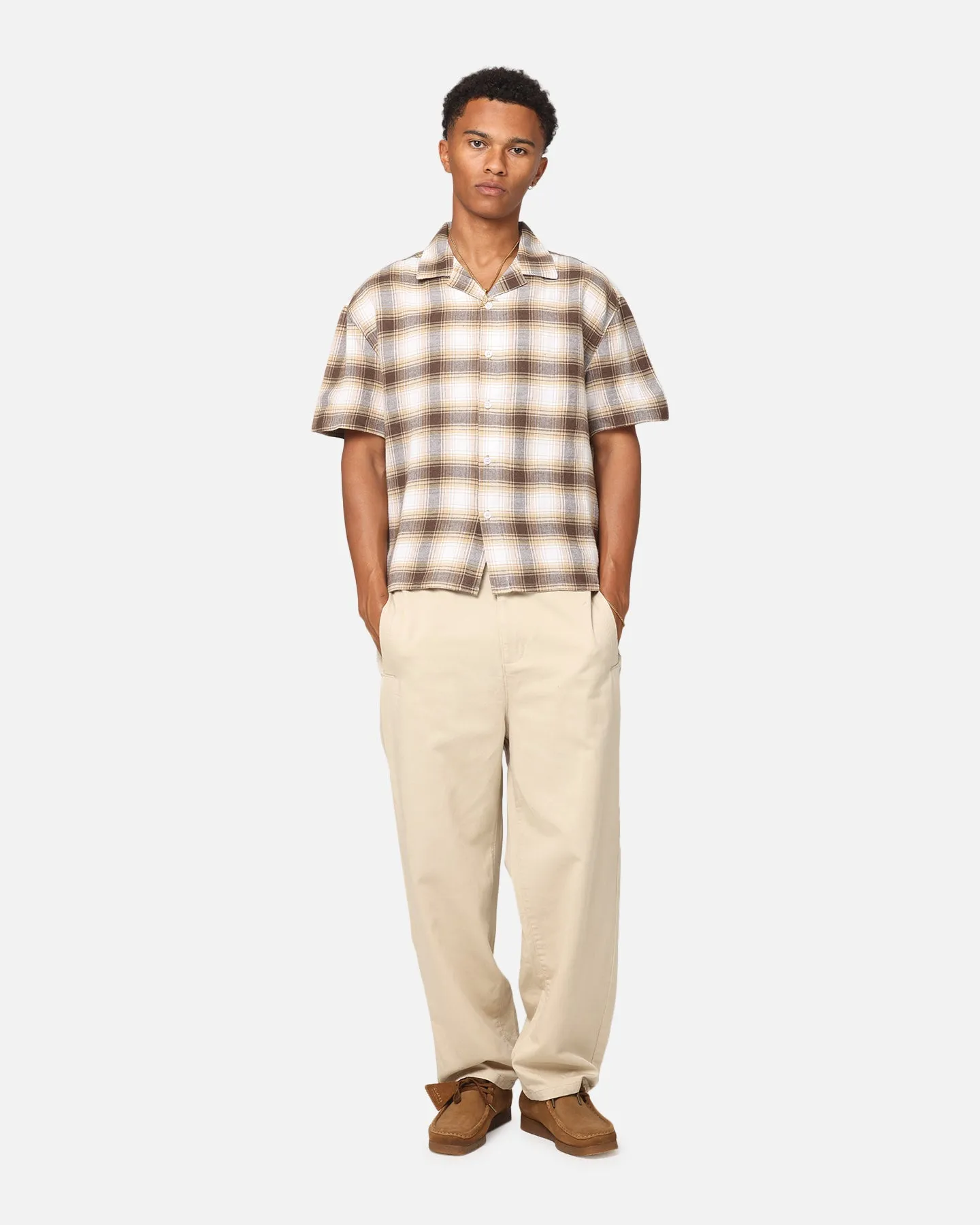Carre Will I Button Up Shirt Check