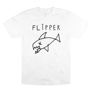 Classic Long Fish White T-Shirt