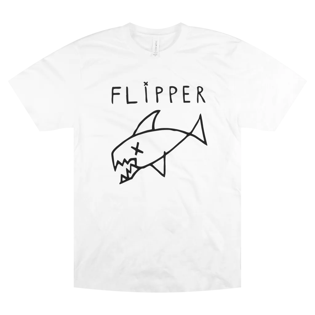 Classic Long Fish White T-Shirt