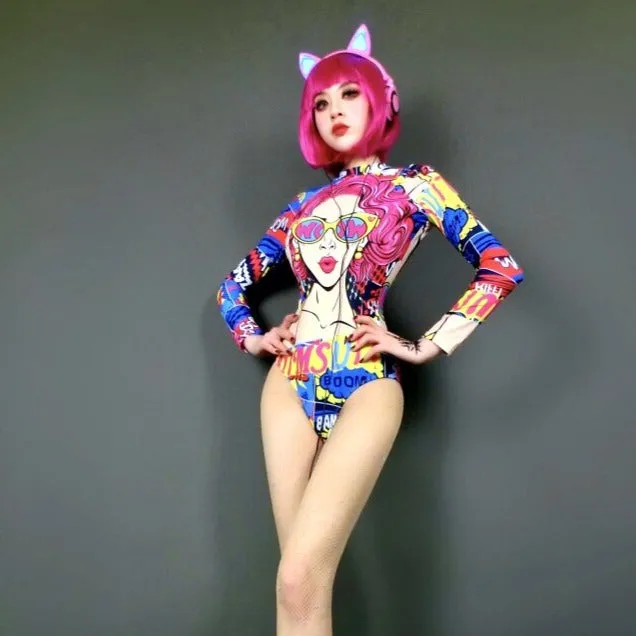 Coco Printed Bodysuit