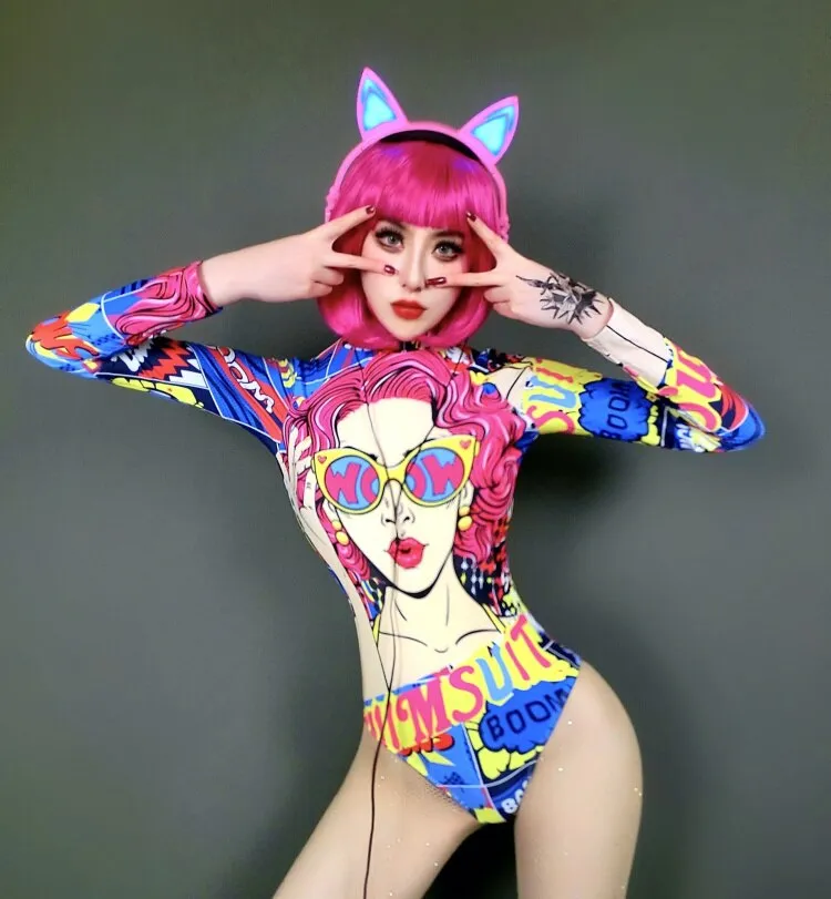 Coco Printed Bodysuit