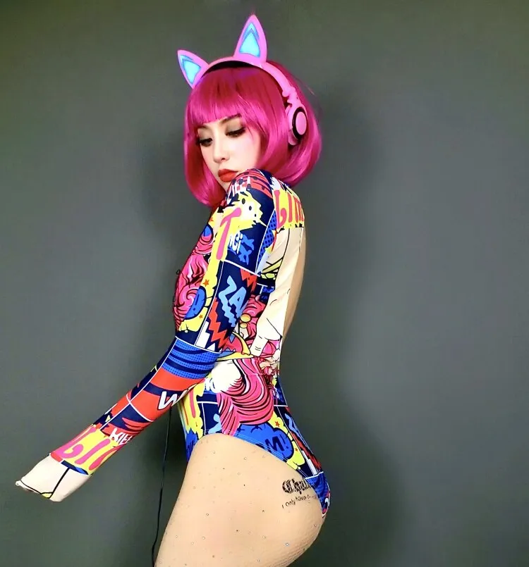 Coco Printed Bodysuit