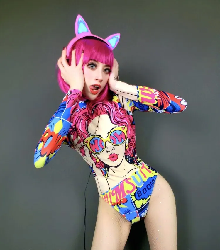 Coco Printed Bodysuit