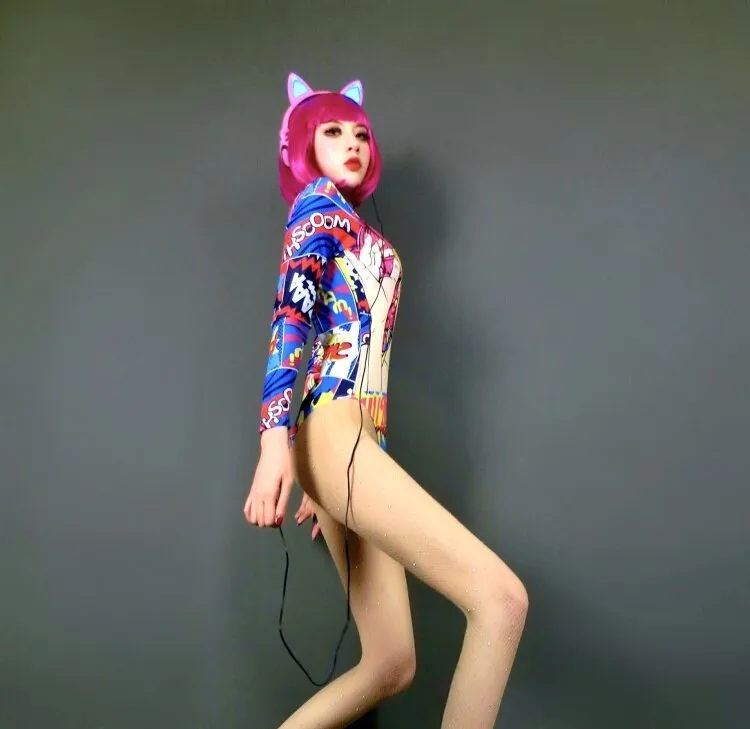 Coco Printed Bodysuit