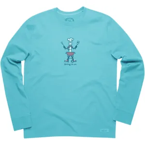 Crusher L/S Bring It On Grill T-Shirt by Life is good