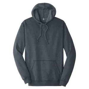 District Made Men's Heathered Navy Lightweight Fleece Hoodie