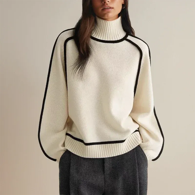 FAYLIN - Modern Turtleneck Sweater