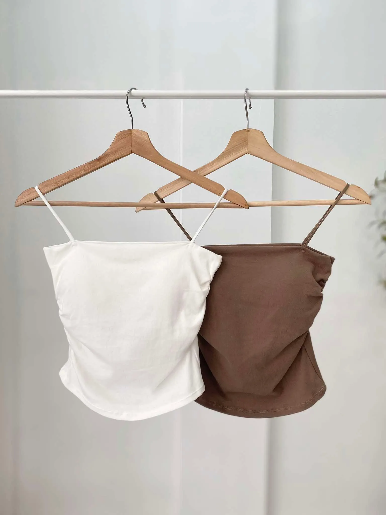 Felya Padded Ruched Top