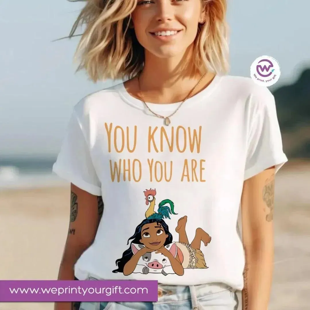 Half sleeve T-shirt- Moana
