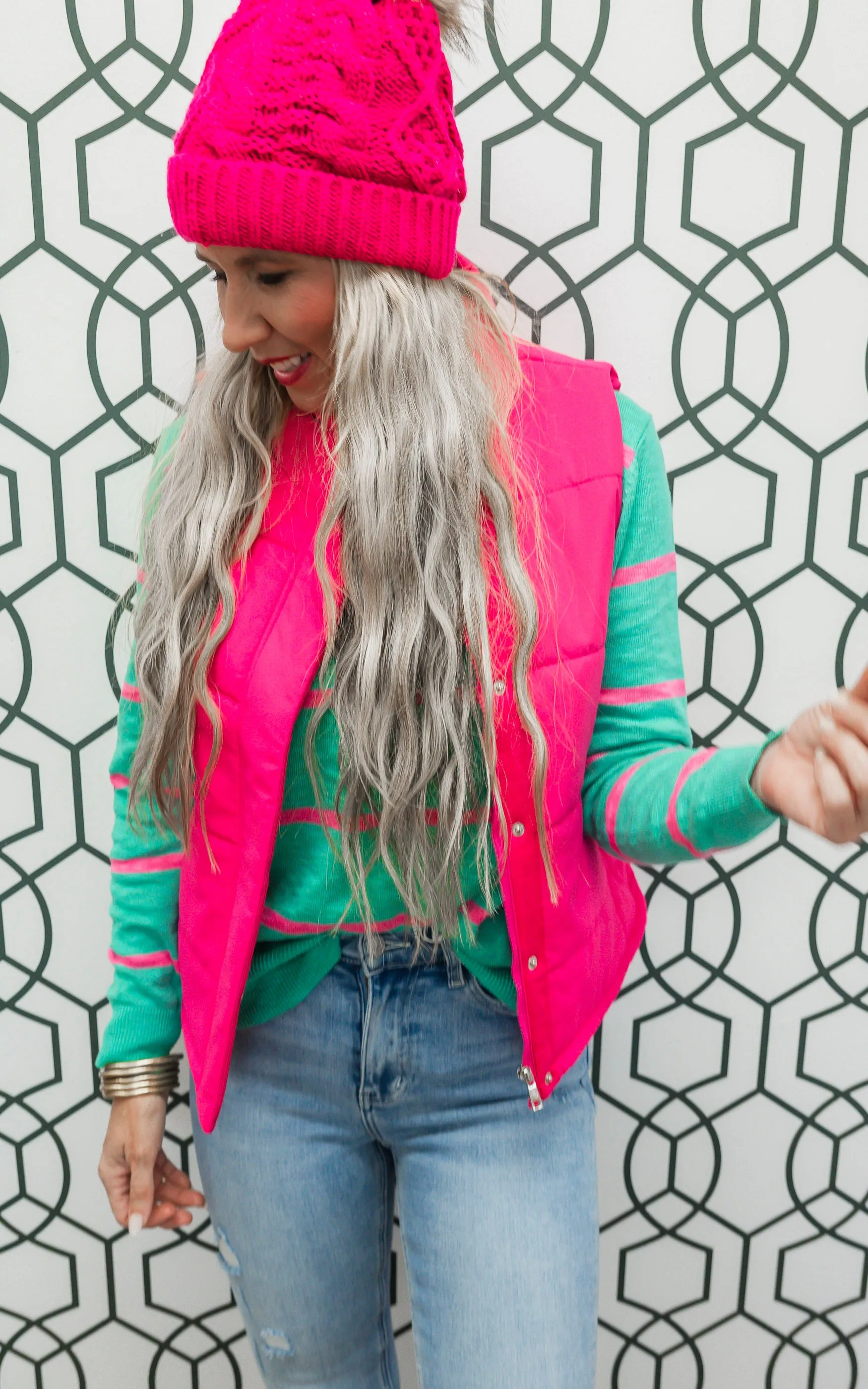 High Low Puffer Vest | Zenana - Final Sale**