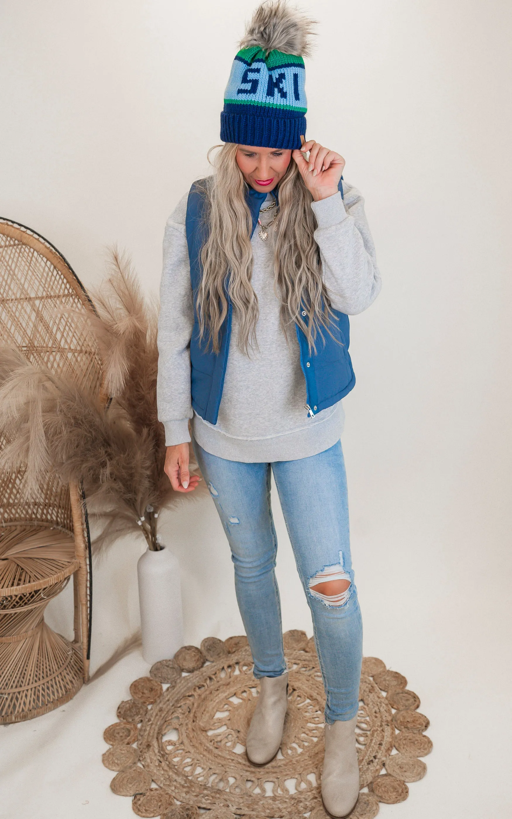 High Low Puffer Vest | Zenana - Final Sale**