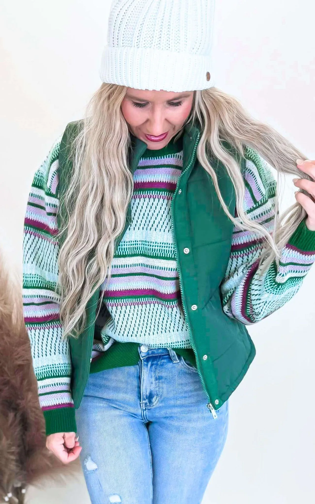 High Low Puffer Vest | Zenana - Final Sale**