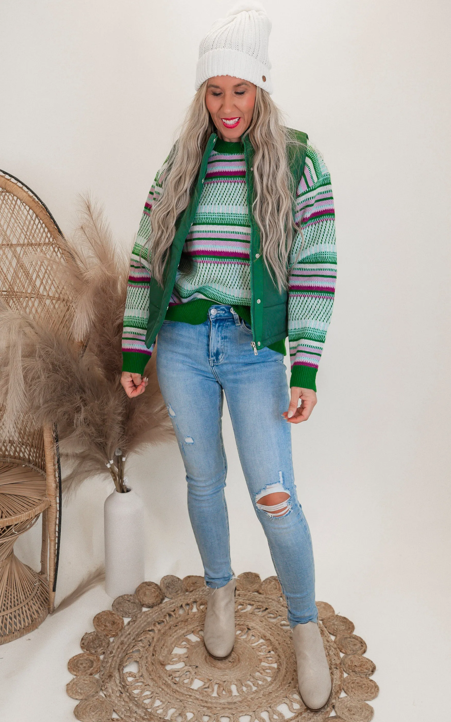 High Low Puffer Vest | Zenana - Final Sale**