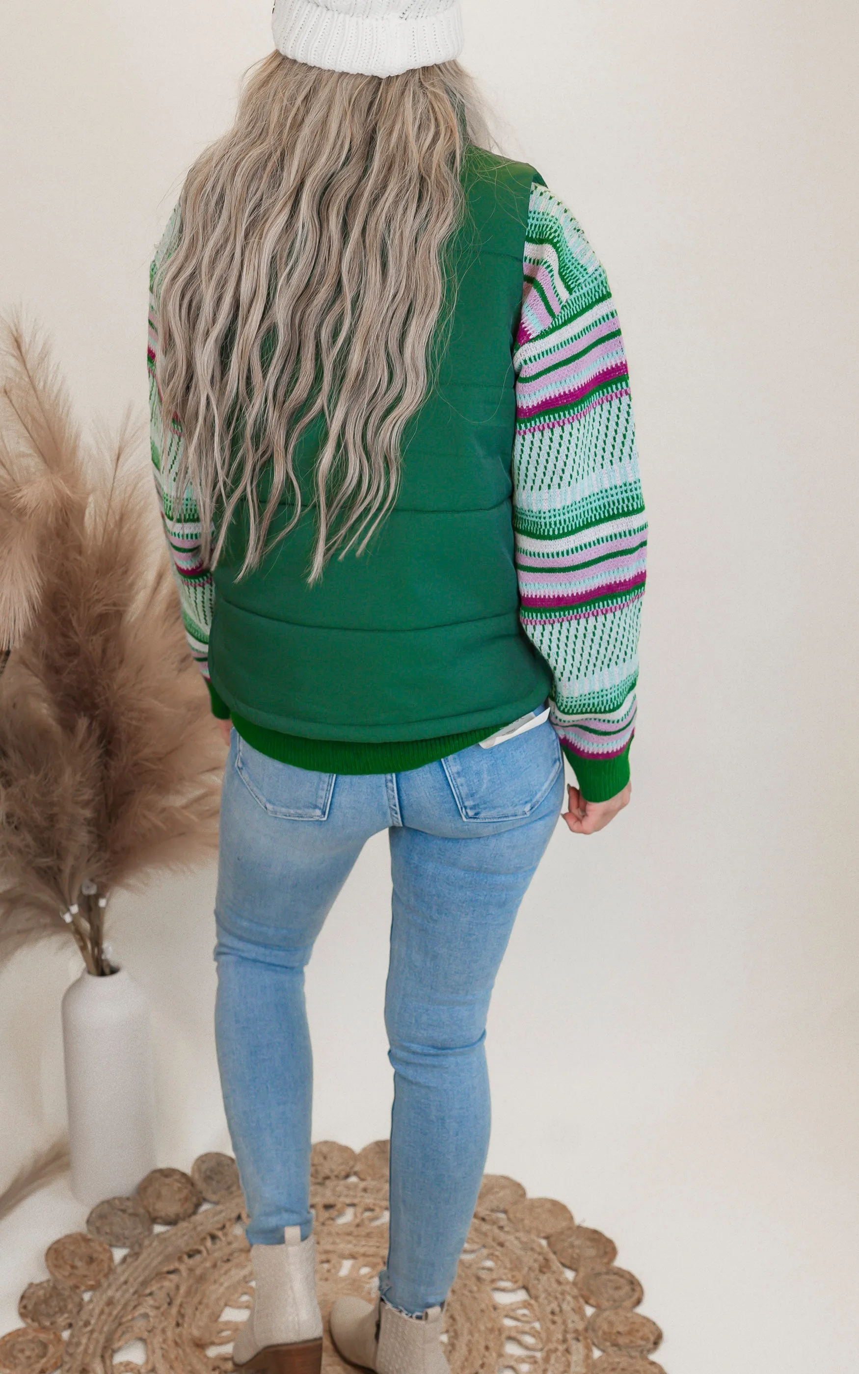 High Low Puffer Vest | Zenana - Final Sale**
