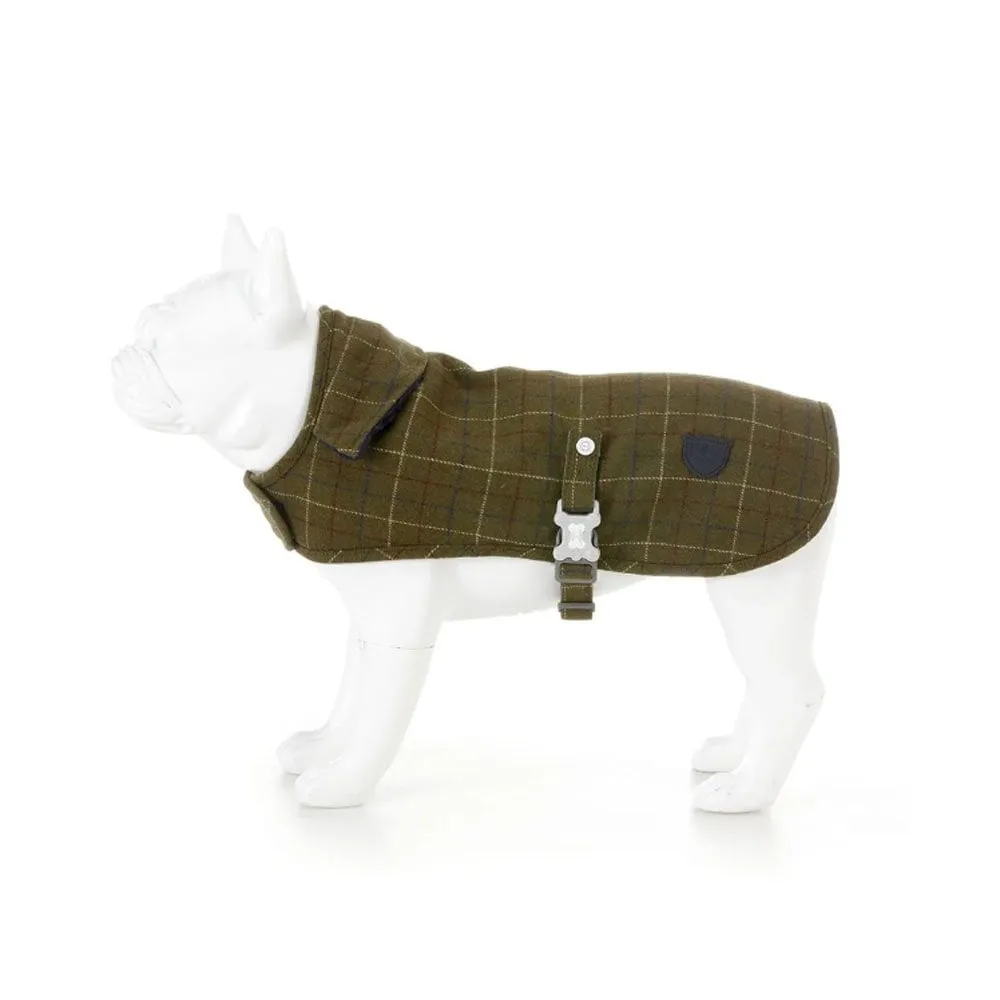 Hugo & Hudson Tweed Dog Coat