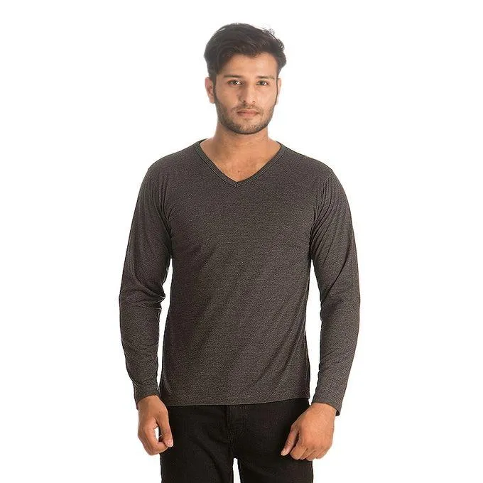 Mardaz Pack of 5 - Multicolor Cotton V-neck T-shirts for Men