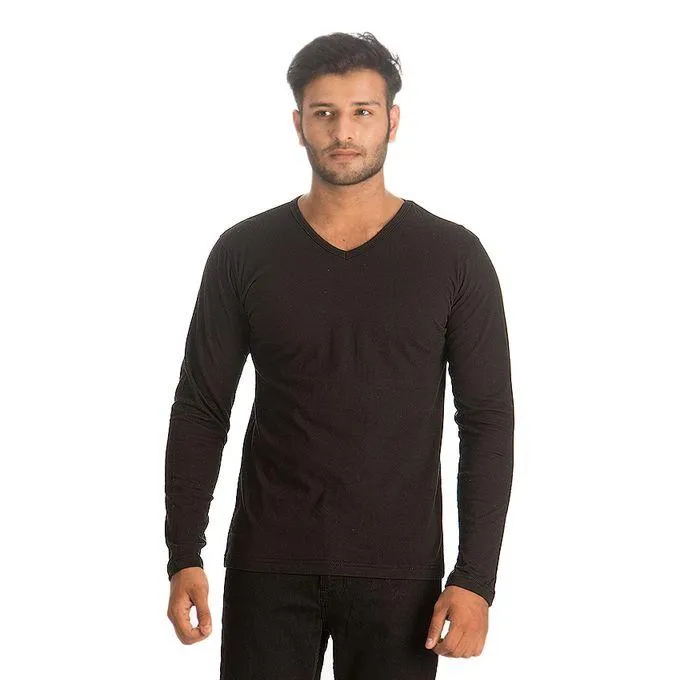 Mardaz Pack of 5 - Multicolor Cotton V-neck T-shirts for Men