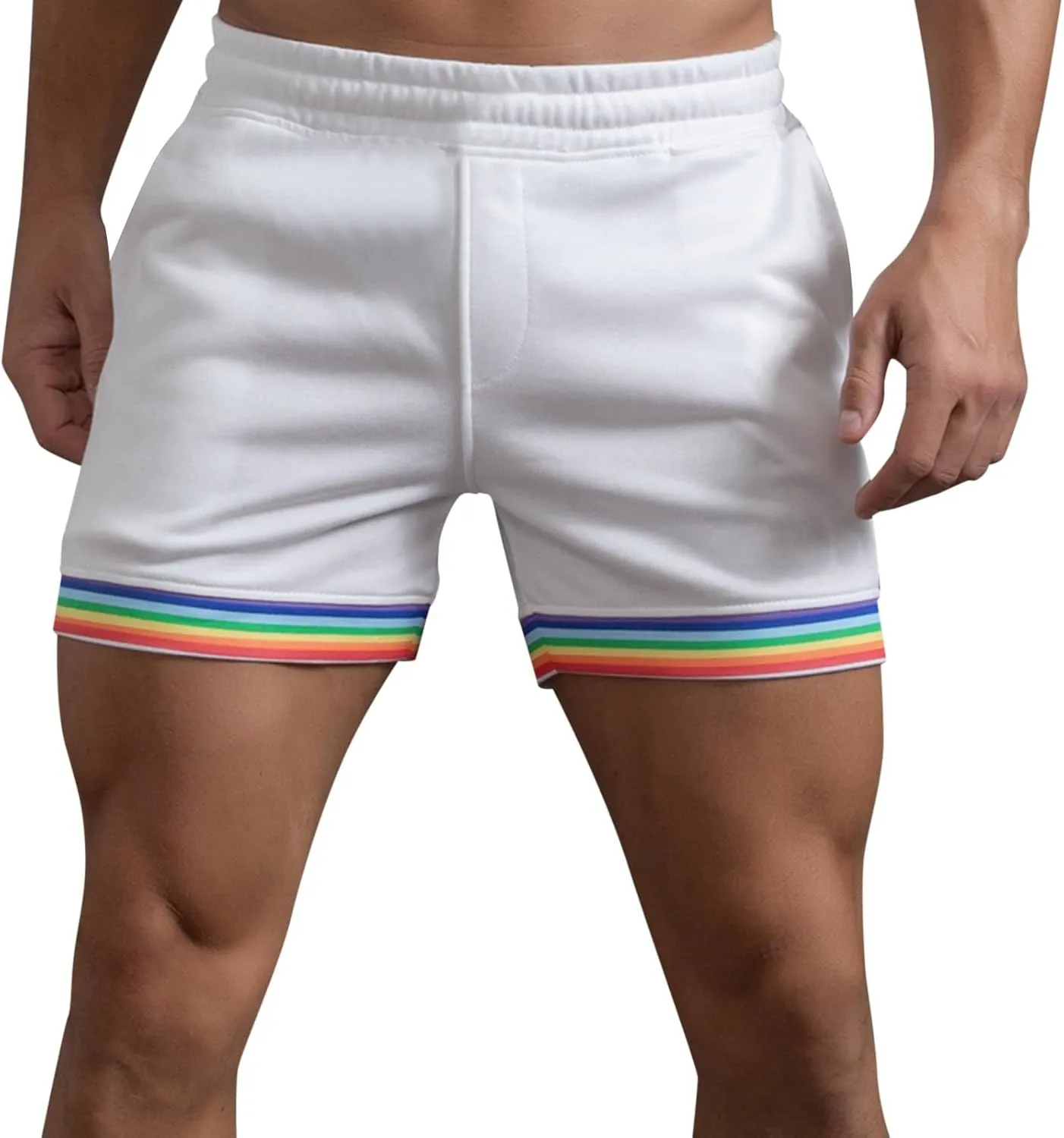 Mens Camo Shorts Slim-Fit Elastic Beach Shorts Gym Basketball Lightweight Classic Regular Comfort Activewear Pants