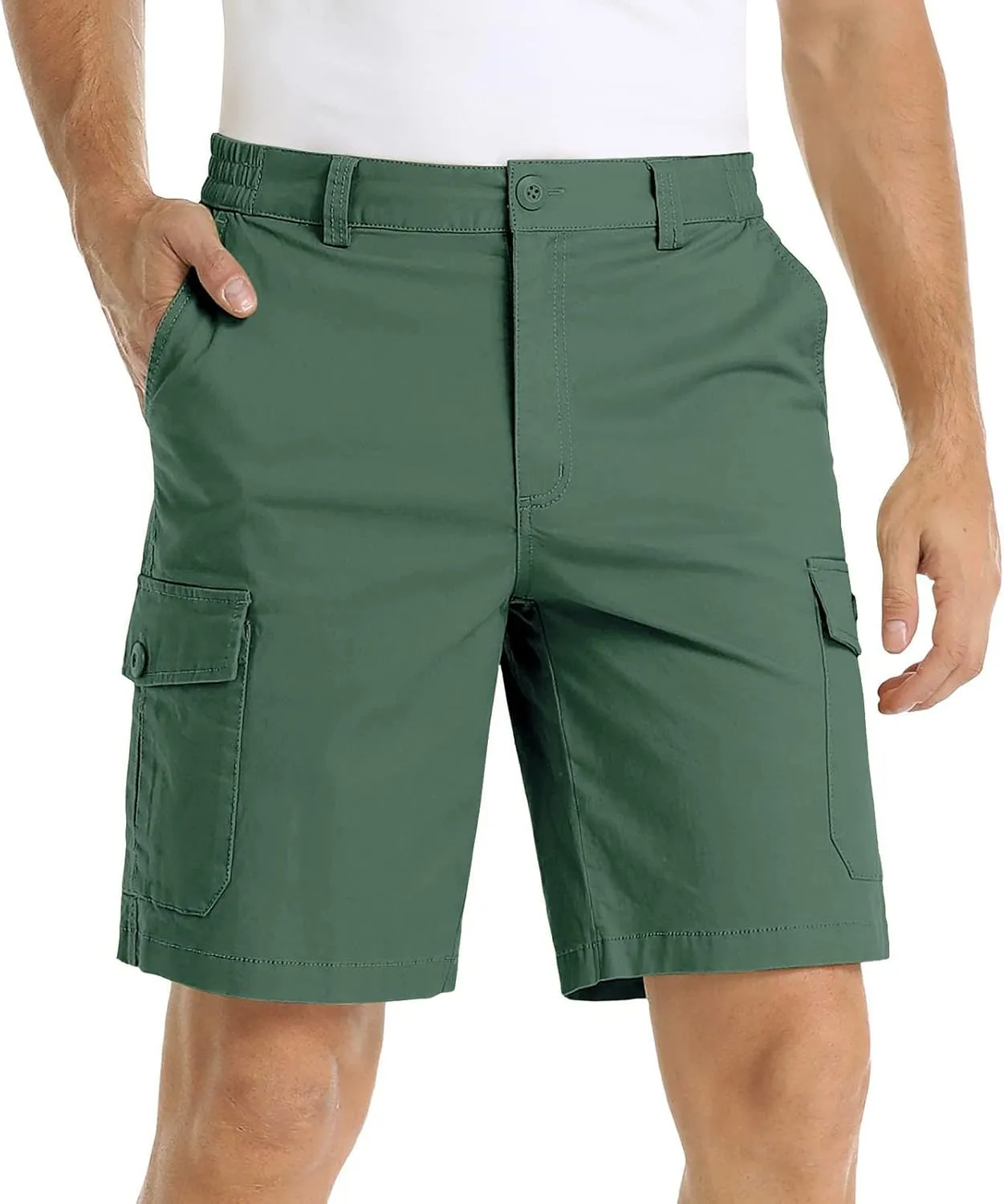 Men's Casual Cargo Chino Trousers Sport Jogging Slim Fit Trousers Men's Work Pants Outdoor Sports Pants Work Pants