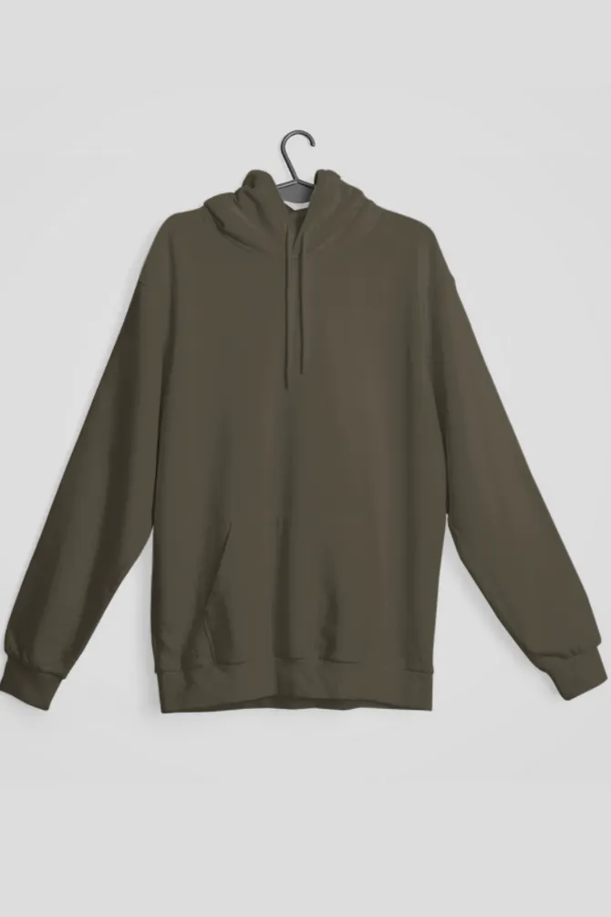 Olive Green Hoodie for women