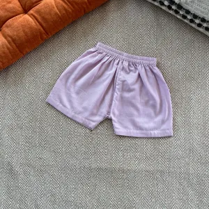 Organic Cotton Lavender Shorts