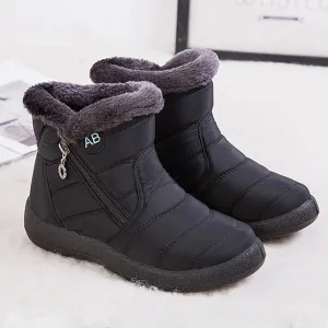 Padded ankle boots