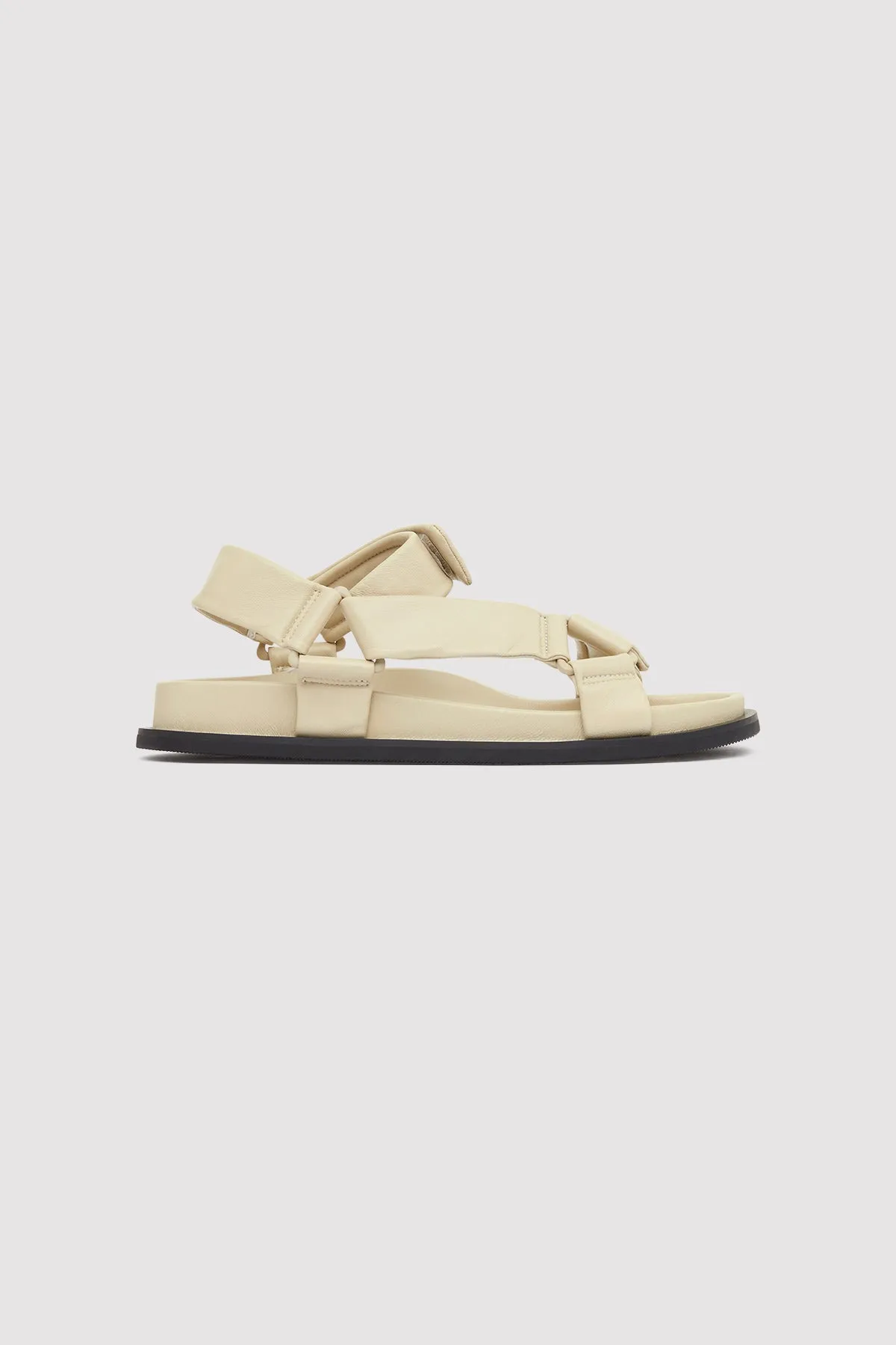 PADDED SPORTSU SANDAL - ECRU