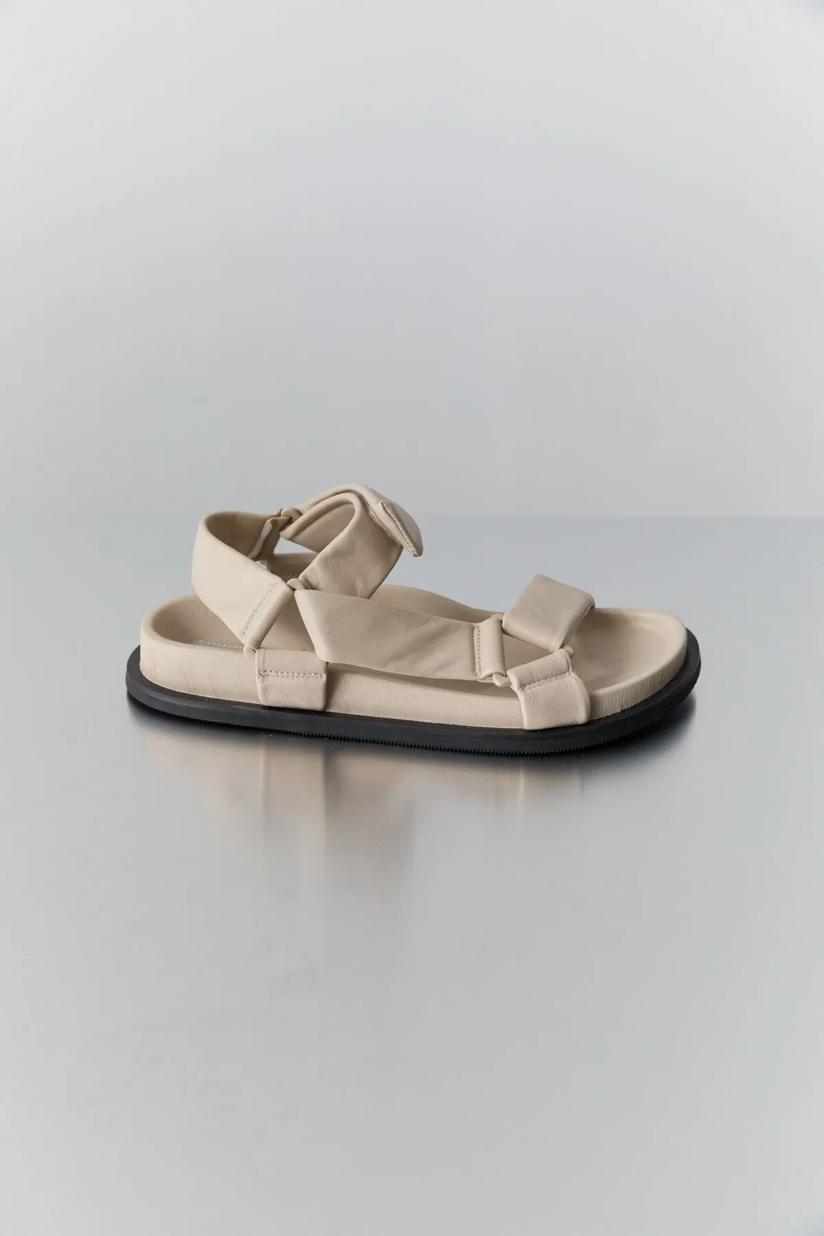 PADDED SPORTSU SANDAL - ECRU
