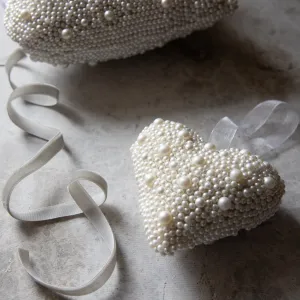 Pearl Padded Heart