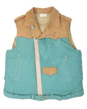 Peerless Angle Zipper Puffer Vest