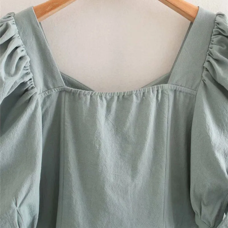 PUFF SLEEVE TOP