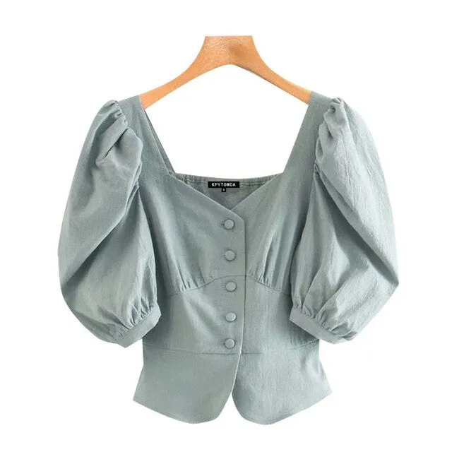 PUFF SLEEVE TOP