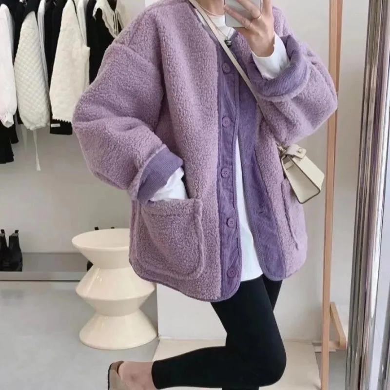 Seasonal SpecialsSolid Button Down Coats with Pockets
