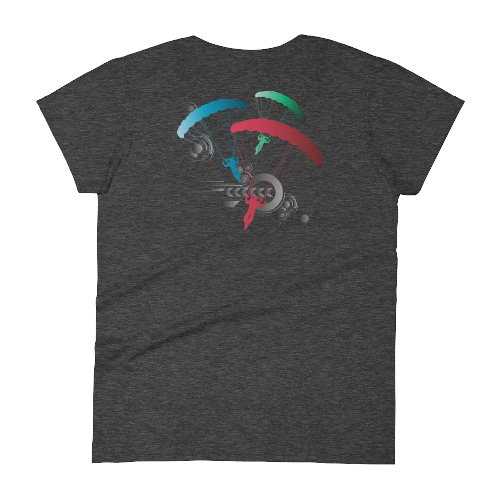 Skydive Competition - Full Edition - Women`s Colored T-Shirts