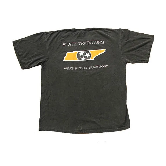 Tennessee Knoxville Traditional T-Shirt Black