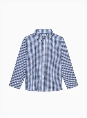 Thomas Shirt in Navy Gingham