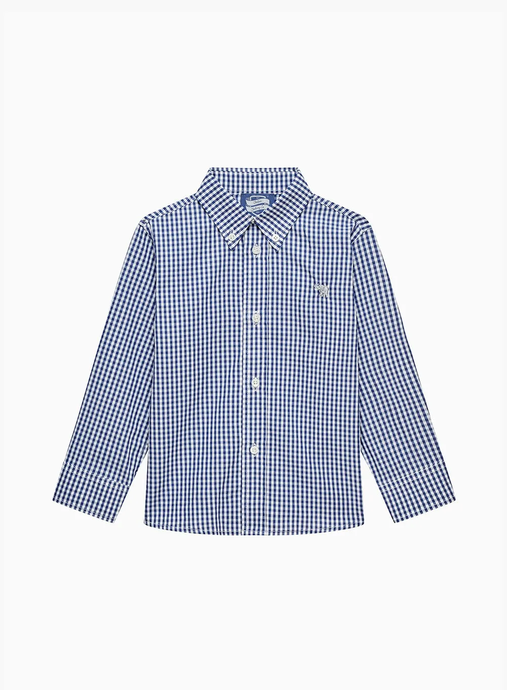 Thomas Shirt in Navy Gingham