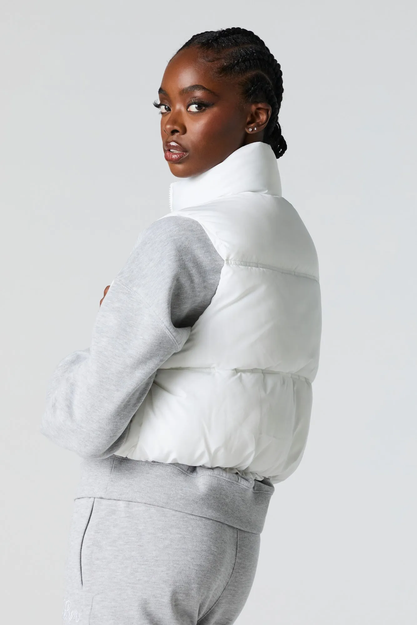 Veste bouffante courte