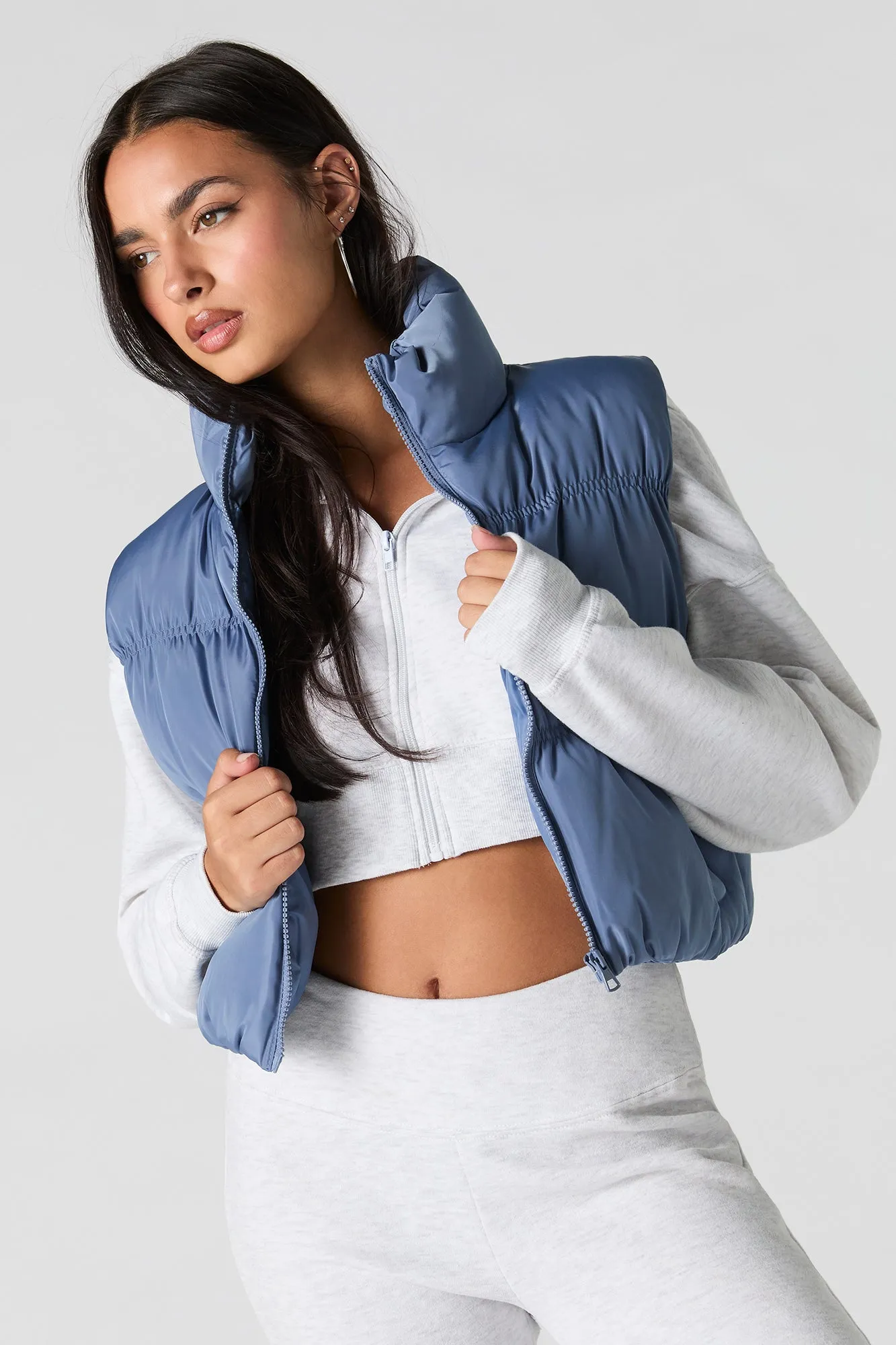 Veste cintrée bouffante