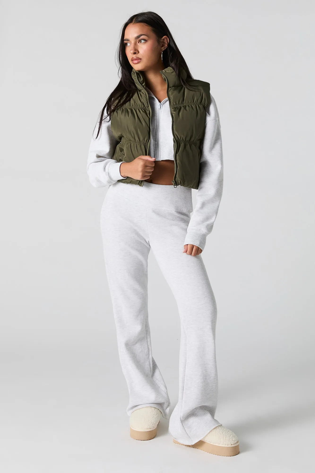 Veste cintrée bouffante