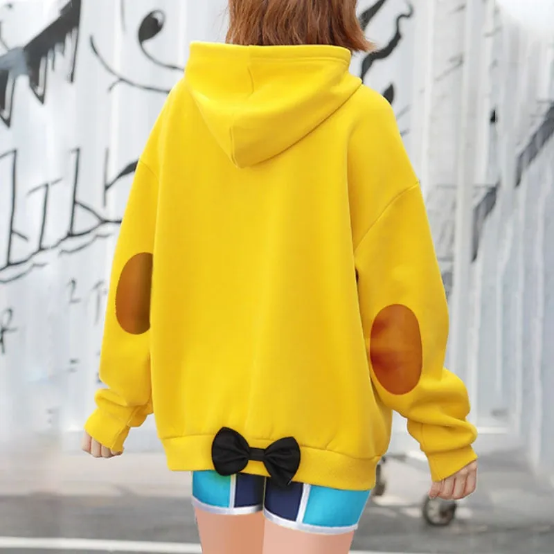 Wonder Egg Priority Ohto Ai Hoodie Sunflower Sweatshirt Halloween Cosplay Costume